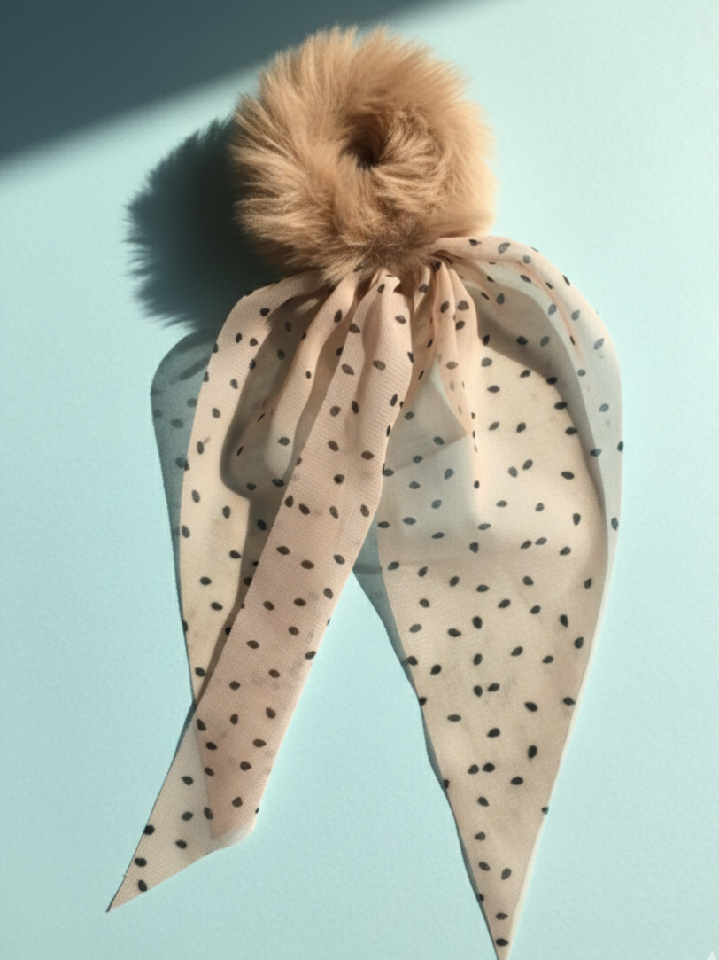 Skin Fur Satin Pony Tail