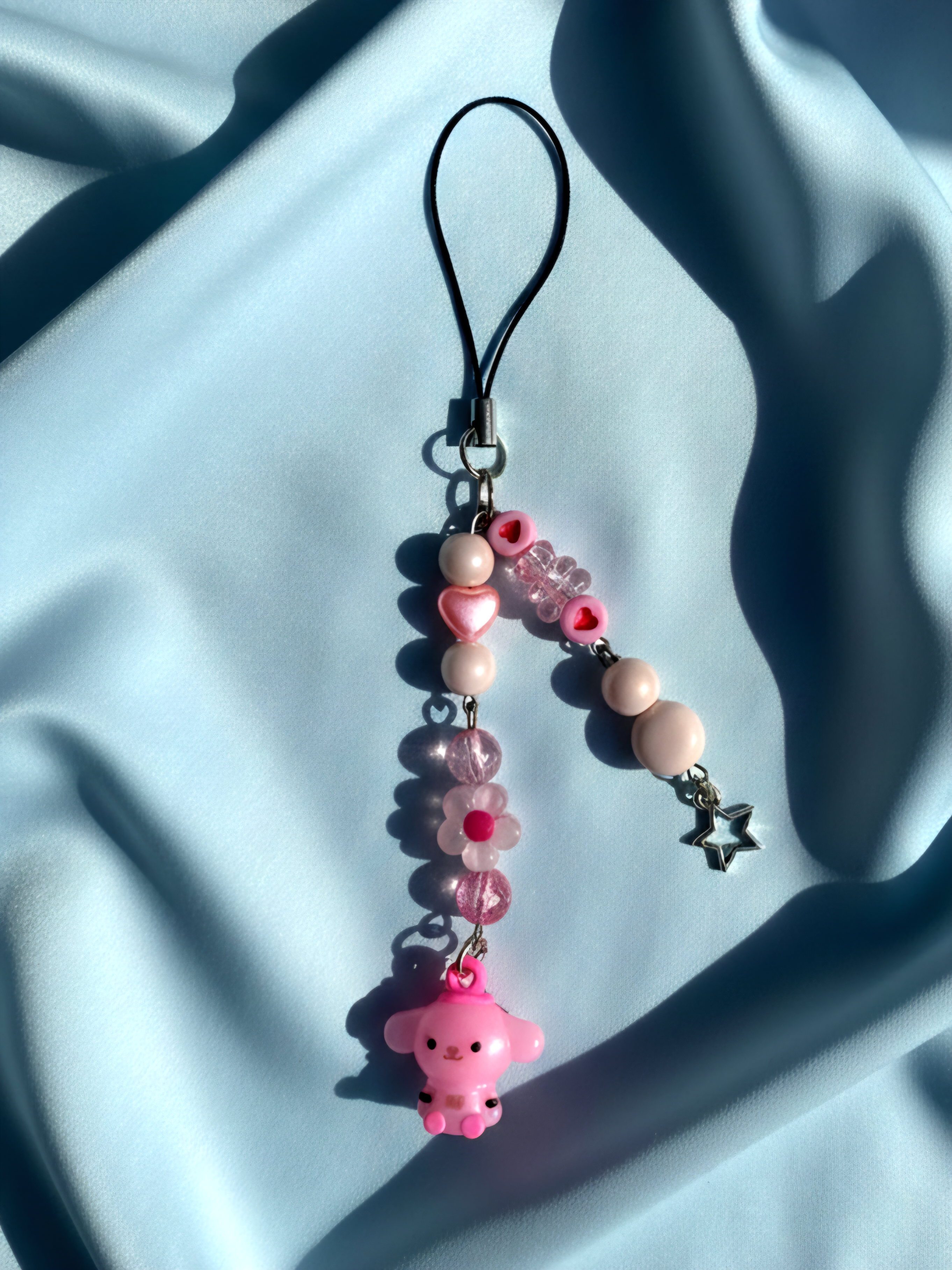 Pink Phone Charm