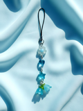 Blue Aqua Phone Charm