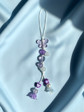 Purple Phone Charm